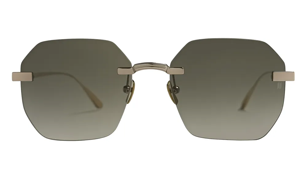 Premium Gold Titanium Sunglasses with Carl Zeiss Vision™