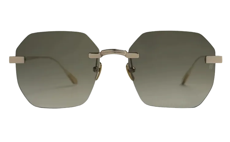 Premium Gold Titanium Sunglasses with Carl Zeiss Vision™