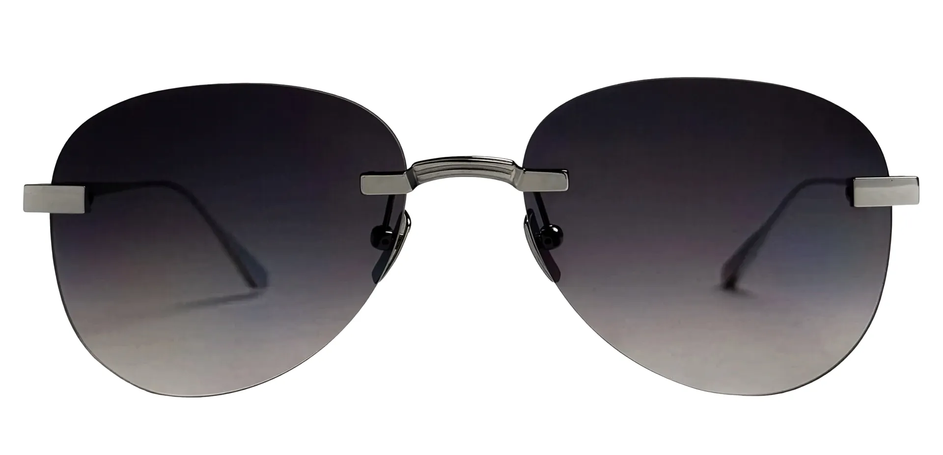 NOUS NAVY · Titanium Blue Frame Blue Lens Sunglasses · Carl Zeiss